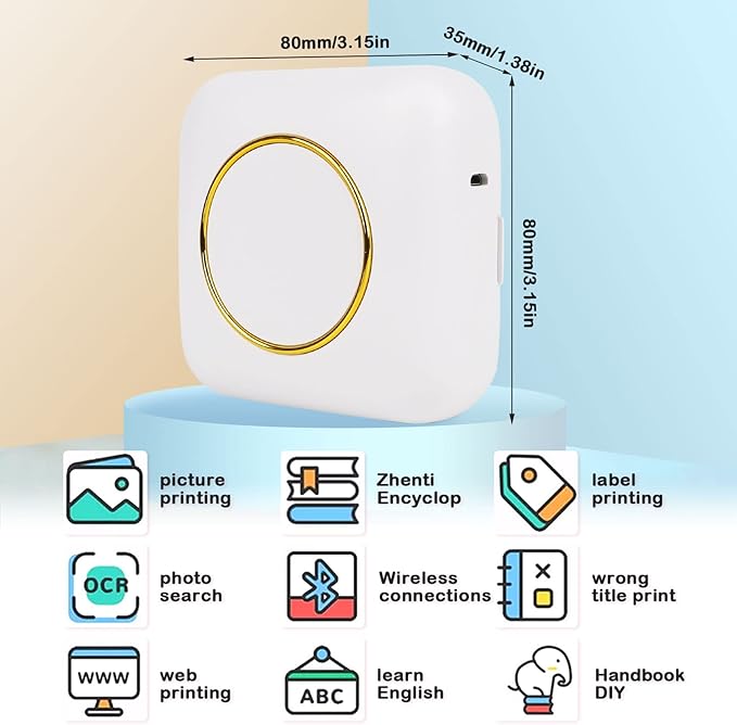 Portable Mini Printer – BT Instant Printing