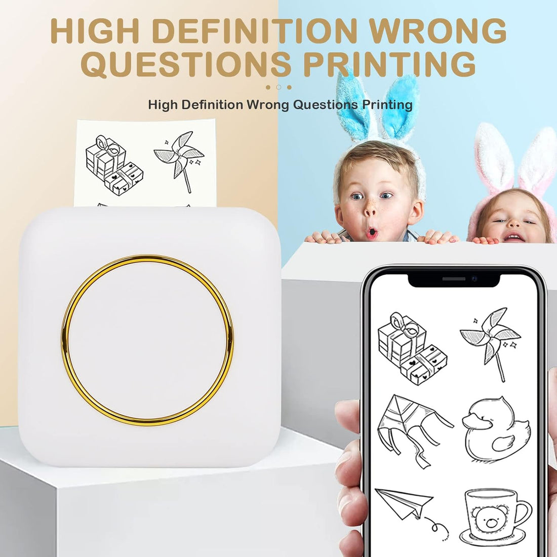 Portable Mini Printer – BT Instant Printing